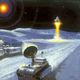 Image for article titled Lunar Dreams: 40 Classic Moon Exploration Paintings